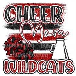 Wildcats Cheer Mom PNG