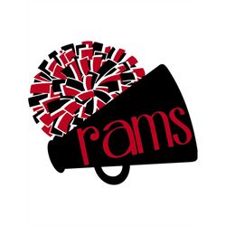 Rams Cheer SVG
