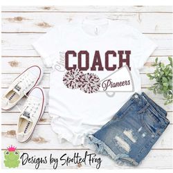 Pioneers Cheer Coach SVG/PNG