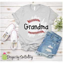 Baseball Grandma SVG/PNG