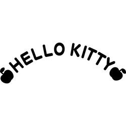 Hello Kitty Svg, Hello Kitty Svg File, Kitty Svg, Cat Svg, Cartoon Cat Svg, Cartoon Svg, Animation Svg, Kids Svg, Cricut