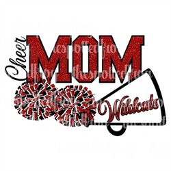 Cheer MOM Wildcats SVG/PNG