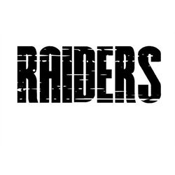 Raiders distressed SVG
