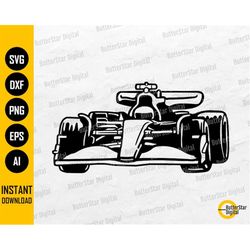 Auto Racer SVG | Race Car SVG | Indy Racing Circuit Vehicle Motor Sport Speed Fast | Cutfile Printable Clipart Vector Di