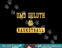 Minnesota Duluth Bulldogs Basketball Logo  png, sublimation copy