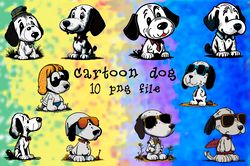 Snoopy Cartoon 10 PNG Files Sublimation Digital File