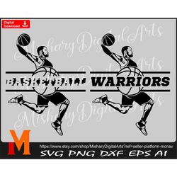 Basketball svg, Basketball Player svg, Basketball Team SVG, PNG, CNC, Laser, Vinyl Cutter, Silhouette, Cricut, Sticker D