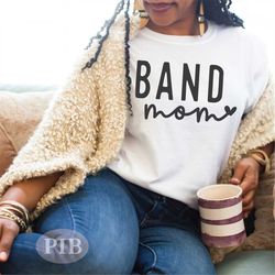 Band Mom SVG PNG | Band Lover | Sports svg | Sublimation | Digital Cut File For Cricut, Silhouette