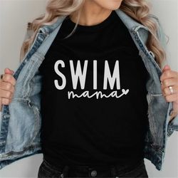 Swim Mom SVG PNG | Swim Mama Svg | Sports Mama Svg | Swim Meet Shirt | Swim Team | Sublimation | Digital Cut File For Cr