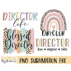 Director sublimation PNG, Director Bundle sublimation file, Director shirt design, Sublimation design, Digital download