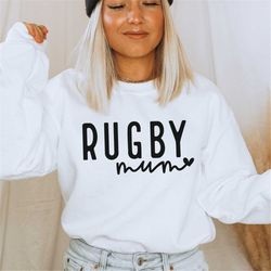 Rugby Mum SVG PNG | Boy Mom Svg | Sports svg | Sublimation | Digital Cut File For Cricut, Silhouette