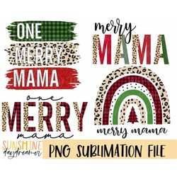 Christmas Mama sublimation PNG, Mama Bundle sublimation file, Merry mama PNG design, Sublimation design, Digital downloa