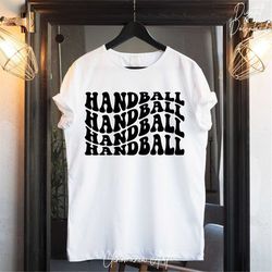 Handball Svg, Sport Svg, Handball Fan Svg, Handball Vibes Svg, Handball Mom Svg, Handball  Dad Svg, Game Day Svg, Wavy S
