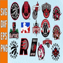 Bundle 16 Files Toronto Raptors Basketball Team SVG, Toronto Raptors svg, NBA Teams Svg, NBA Svg, Png, Dxf, Eps, Instant