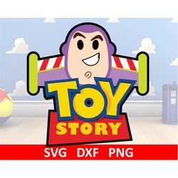 Buzz Woody Toy Story Minnie Mickey Mouse .svg .dxf .png Digital Cut Files Layered Cricut Silhouette Card Making Paper Cr