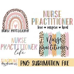 Nurse Practitioner sublimation PNG, Nurse Practitioner Bundle sublimation file, LNP shirt PNG design, Sublimation design