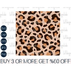 Leopard Pattern SVG, Cheetah Print SVG, Leopard Print SVG, Animal, Png, Dxf, Svg Files For Cricut, Silhouette, Sublimati