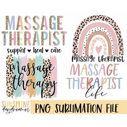 Massage Therapist Sublimation Png, Massage Therapist Bundle Sublimation File, Massage Png Design, Sublimation Design, Di