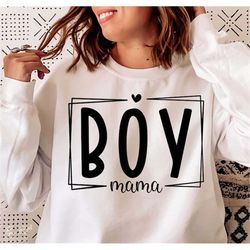 Boy Mama SVG PNG, Mom Of Boy SVG, Mother's Day Svg, Mama Svg, Mama shirt Svg, Mom Svg, Gift for mom Svg, Cut file for Ci