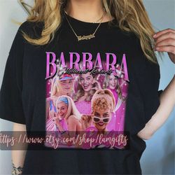 barbara millicent roberts t-shirt, baby doll sweatshirts 90s, margot robbie doll hoodies, margot robbie gifts, margot ro