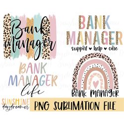 Bank manager sublimation PNG, Bank manager Bundle sublimation file, Banking shirt PNG design, Sublimation design, Digita