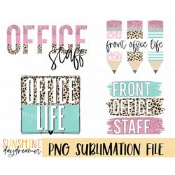 Office staff sublimation PNG, Office Bundle sublimation file, School shirt PNG design, Office Sublimation design, Digita