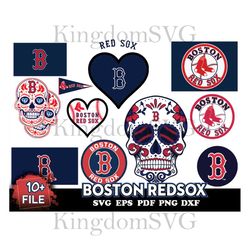 10 FILE Boston Redsox Svg Bundle