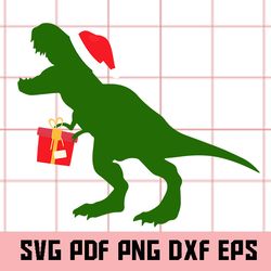 dinosaur santa hat svg, dinosaur santa hat clipart, dinosaur santa hat png, dinosaur santa hat dxf, dinosaur santa eps