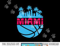 miami florida cityscape  basketball 80s  copy