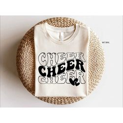 Cheer SVG File Cheer Cut File  Svg for Cricut Cheerleader svg Cheer Word SVG Cheerleading svg Cheer Shirt SVG for Girls