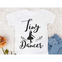 Tiny Dancer SVG, Dance Shirt svg, Ballet Child svg, Svg files for Cricut, Ballerina Svg, Dancer shirt png, Ballet Shirt