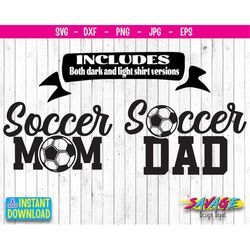 Soccer Mom Svg | V2 Soccer Dad Svg | Funny Soccer Mom Svg | Game day Soccer Shirt, Game Day Svg  | svg file | Png file |