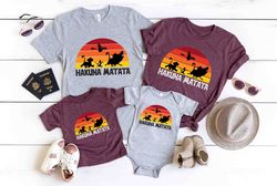 Hakuna Matata T-Shirt, Disney Family Shirt, Disney Trip Shirt, Animal Kingdom shirt, Disney Shirts, Family Vacation Shir