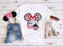 My First Disney Trip 2023 T-Shirt, Matching Disney Shirts, Disney Vacation, Disney Family Shirts, Disney Kids Shirts, Di