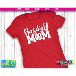 Baseball Mom SVG | V3 Baseball SVG | Sports svg Shirt Design Cricut File Instant Download | svg file | Png file |