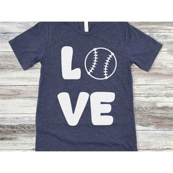 Baseball Love Svg, SVG Files for Cricut, Baseball Shirt Svg, Baseball Svg, Svg for shirts, Baseball Shirt png, baseball