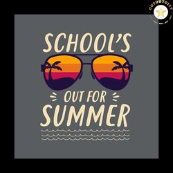 Schools Out For Summer Svg, School Svg, Teacher Svg, Last Day of School Svg, Summer Svg, Kids Svg, Boys Graduation Shirt