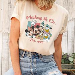 Mickey & Co. Est. 1928 Shirt, Disney Shirt, Mickey Mouse Shirt,
