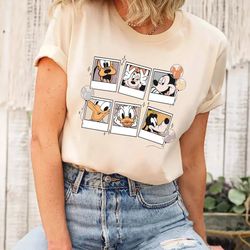 Retro Disney Mickey Polaroid Shirt, Mickey and Friends Shirt, D
