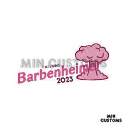 Barbenheimer SVG 2023 Funny Barbie Movie SVG Cutting File