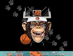 Monkey Basketball Monkey Lovers Basketball Player  png, sublimation copy