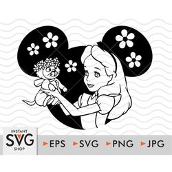 LAYERED SVG, Drawing Png Jpg Eps svg files for cricut svg Princess Svg Mermaid Svg  for cricut sublimation Instant Downl