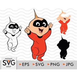 baby Jack SVG, svg, Cut File, Svg File, Cricut, Cartoon, baby Shower, PNG, Instant Download, Kid Party SVG, baby Jack cu