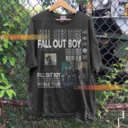 Fall Out Boy Music Shirt, Merch Vintage So Much For Tour 2023 Tickets Album So Much Graphic Tee Y2K 90s Gift For Fan