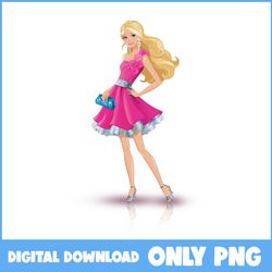 Barbie Png, Girl Png, Barbie Png, Barbie Doll Png, Barbie Movie Png, Cartoon Png - Instant Download