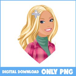 Barbie Face Png, Girl Png, Barbie Png, Barbie Doll Png, Barbie Movie Png, Cartoon Png - Instant Download