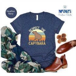 capybara shirt, cute capybara shirt, capybara tee, capybara clothes, animal shirts, capybara gift, animal lover shirt, r