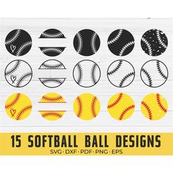 Softball Ball SVG, Softball Stitches svg, Softball svg, Sports svg, Ball svg, Sports Ball svg, Distressed svg, Svg files