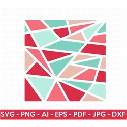 Geometric Pattern SVG, Geometric Background SVG, Pattern SVG, Abstract Pattern svg, Cricut Cut file, Silhouette
