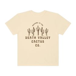 Death Valley Cactus Co,Vintage Retro Inspired Shirt,Trendy Hippie Grap
